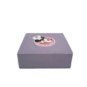 Disney Parks Pass‎ holder Chef Minnie Mouse Wood Coaster Set Drinks
